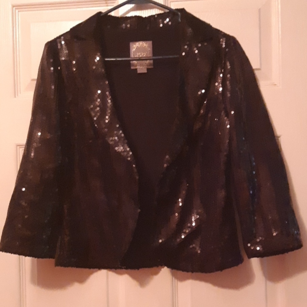 Black sequin jacket
